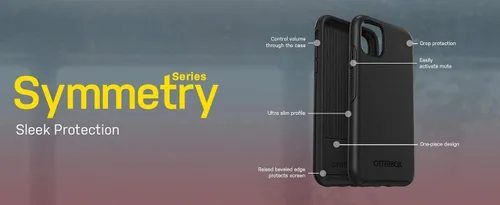 Vista 5 de OtterBox Serie Symmetry - Funda para iPhone 11 PRO MAX (NO 11/11 Pro) Embalaje No Comercial - Rosa Enamorado