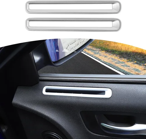 Vista 9 de RT-TCZ para Charger Cubierta de ventilación de aire de puerta Adecuada para Dodge Charger 2011-2023 Accesorios de interior azul 2 piezas