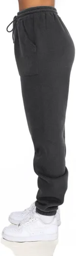Vista 4 de DISCIPBUSH Pantalones deportivos holgados de forro polar para mujer, pantalones deportivos Y2K, pantalones deportivos con cordón para niñas