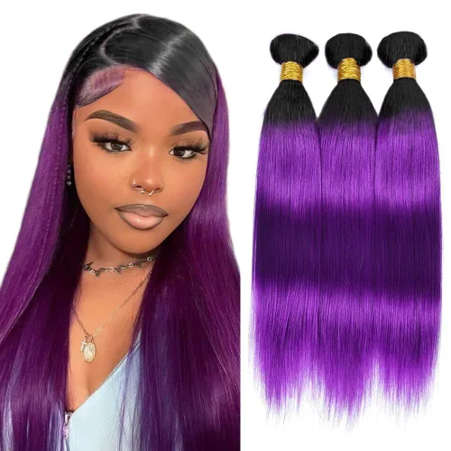 Vista 20 de 300g 1B27 Human Hair Bundles Honey Blonde Bundles Human Hair 10A Brazilian Virgin Remy Hair Extensions 8 10 12 Inch