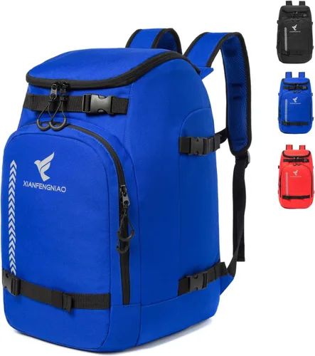 Vista 13 de Ski Boot Bag,50L/70L Waterproof Skiing Boot Travel Backpack for Snowboard Boots, Ski Helmet, Goggles, Gloves, Skis, Snowboard & Accessories for
