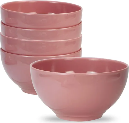 Vista 15 de Reston Lloyd Calypso Basics - Juego de 6 cuencos de cereales 100% melamina sin BPA, resistentes a roturas, aptos para lavavajillas, cuencos de apples