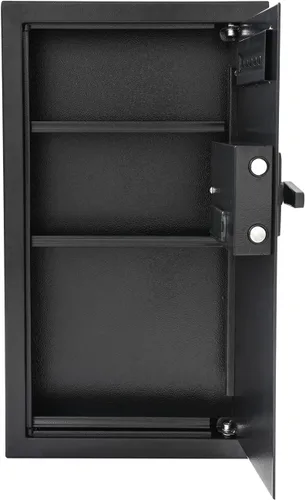 Vista 9 de Caja fuerte montada en la pared de 25.5 pulgadas de alto x 3.9 pulgadas de ancho x 14.5 pulgadas de largo, caja fuerte electrónica para seguridad