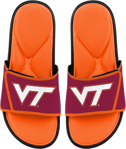 Vista 86 de FOCO Sandalias deportivas de espuma para ducha con logotipo de equipo universitario de la NCAA para hombre