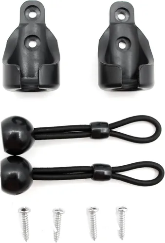 Vista 3 de Kit elástico para piezas de persiana enrollable, repuesto para persianas enrollables opacas (negro, 1 unidad)