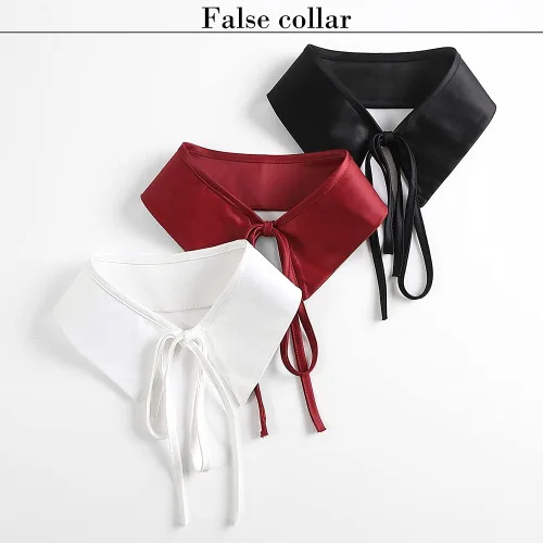 Vista 5 de YAKEFJ Collar falso para mujer con cuello falso desmontable y collar de imitación