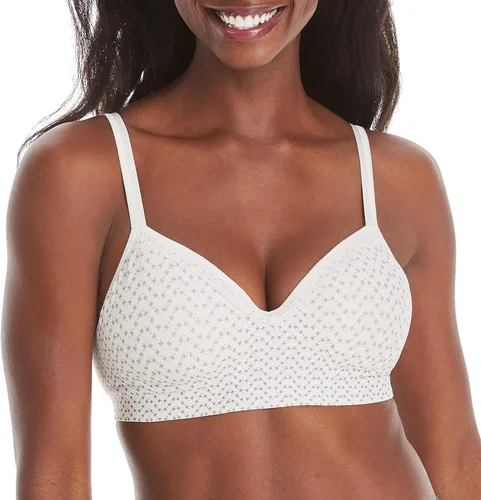 Vista 7 de Hanes - Brasier para mujer, sin varillas, con ajuste ComfortFlex Fit y tecnología SmoothTec, MHG199 Negro
