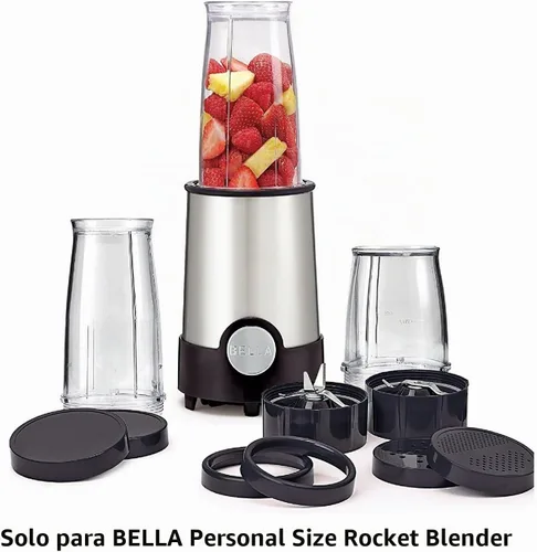 Vista 4 de Piezas de repuesto para licuadora Rocket de tamaño personal Bella (dos juntas de 3 pulgadas de diámetro)