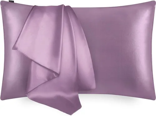 Vista 9 de LILYSILK Funda de almohada 100% de seda, 1 pieza de 0.984 in, funda de almohada pura para cabello y piel, sobre terse de doble cara, seda Charmeuse