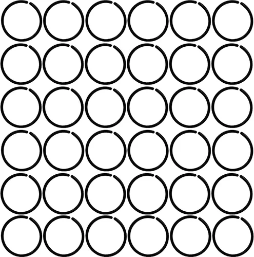 Vista 9 de 100 piezas antialérgicas de plástico unisex de 0.71 oz (20 g), retenedores de agujero de aro y anillos de nariz transparentes para orejas sensibles