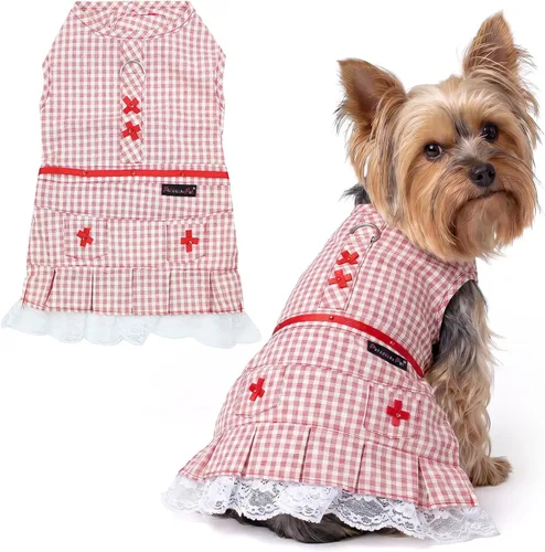 Vista 67 de Parisian Pet Chambray - Vestido para perro - Ligero sin mangas para perro, niña, talla XS Chambray en general