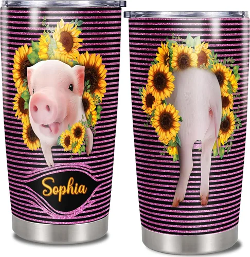 Vista 11 de Dorris Vaso de aguacate personalizado con diseño de aguacate, no aguacate, taza de café de viaje con tapa de acero inoxidable para mujeres, hombres