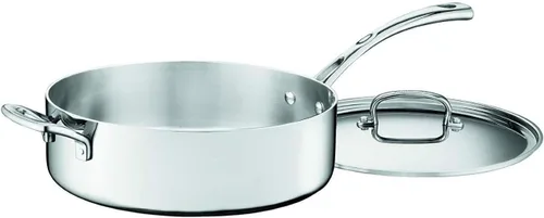 Vista 11 de Cuisinart Horno Holandés Clásico Francés de Acero Inoxidable Tri-Ply de 4.5 Cuartos con Tapa