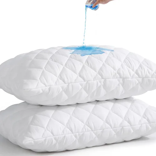 Vista 17 de UNILIBRA Protector de colchón impermeable tamaño twin, cubierta de colchón refrescante de rayón de aire 3D hecho de bambú, protector de colchón