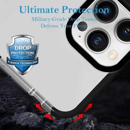 Vista 6 de Funda personalizada para iPhone 15 Pro Max personalizada con collage de múltiples imágenes, resistente a los impactos, funda protectora de TPU