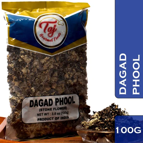 Vista 6 de TAJ Premium Indian Dagad Phool, flor de piedra, 3.5 onzas (3.5 onzas)