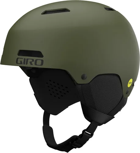 Vista 2 de Giro Ledge MIPS - Casco de nieve (Combo) Matte Trail Green - Polvo de nube verde