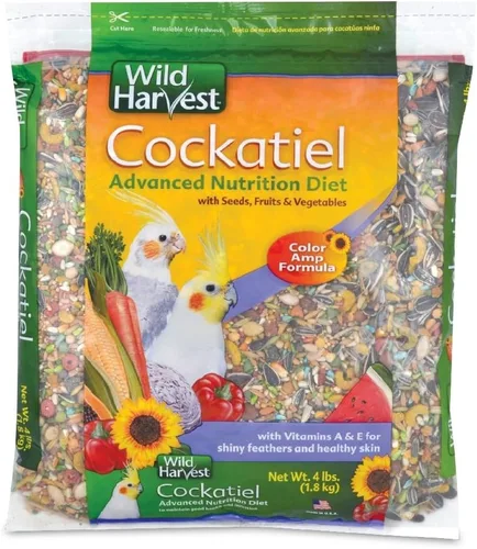 Vista 13 de Wild Harvest Advanced Nutrition - Cacatúa 8 libras, mezcla de semillas, granos y verduras