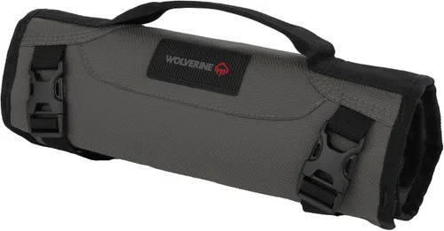 Vista 12 de WOLVERINE Tool Bag Tote Utility Roll Durable Nailhead Nylon, Adjustable Straps, and Versatile Pockets