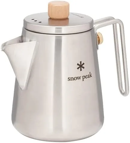 Vista 10 de Snow Peak - Molinillo portátil para café y té, acero inoxidable Duradero, portátil, perfecto para camping, mochileros y al aire libre, diseño