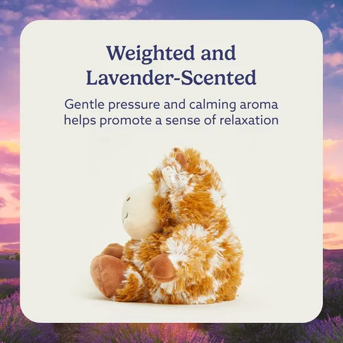 Vista 3 de Warmies® - Peluche perfumado de lavanda francesa para microondas Jr Jirafa