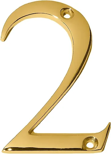 Vista 10 de Clio Números de buzón de latón macizo de 3 pulgadas, números de casa para exteriores, placas de dirección para números de casa, letrero de dirección