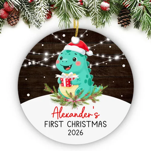 Vista 13 de Adorno de conejito de bebé, adorno personalizado con nombre y año para recién nacido 2026, decoración de conejo de Navidad personalizada, regalo