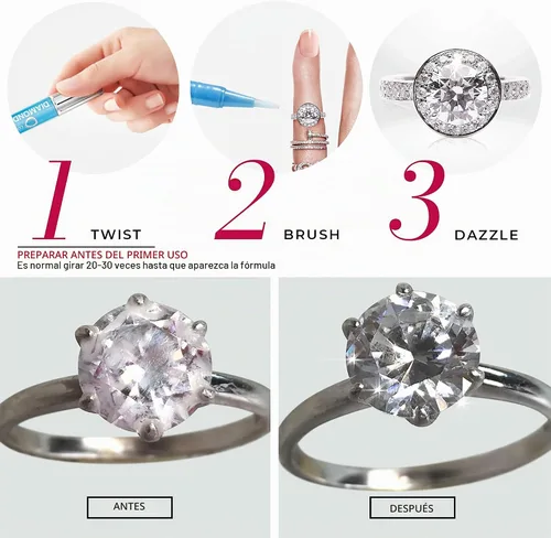 Vista 4 de Lápiz limpiador de joyas Connoisseurs Diamond Dazzle Stick