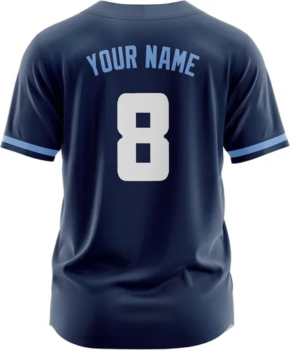 Vista 2 de Camiseta de béisbol personalizada City Connect, número de nombre personalizado para hombres, mujeres y niños (cachorro), Cub