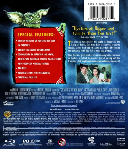 Vista 2 de Gremlins 2: The New Batch [Blu-ray]
