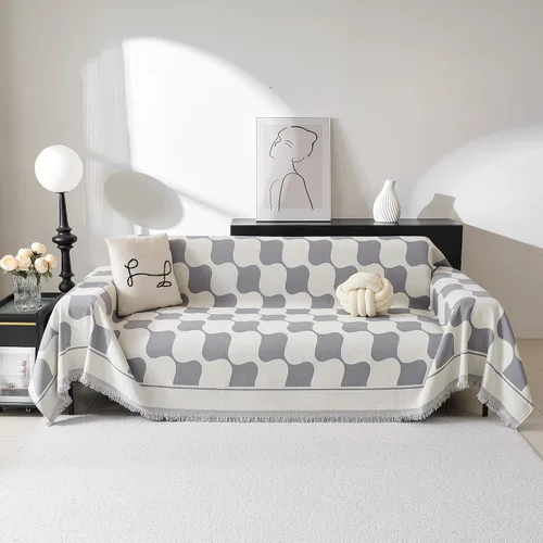 Vista 30 de MEETSKY Funda para Sofá Funda de Sofá Lavable Funda para Sofá de Dos Plazas Fundas Individuales de Chenilla para Sofá Sala de Estar Perros Protector