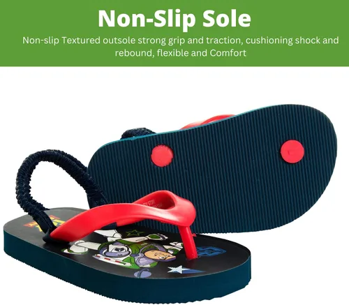 Vista 4 de Disney Sandalias de personajes para niñas y niños, zapatos de agua para niños, Minnie Mouse Mickey Moana Toy Story Elsa Frozen Cars Encanto