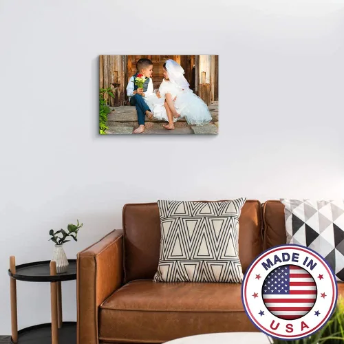 Vista 2 de SIGNWIN Impresiones en lienzo personalizadas con tus fotos, fotos personalizadas a lienzo enmarcado, 8 x 10 pulgadas