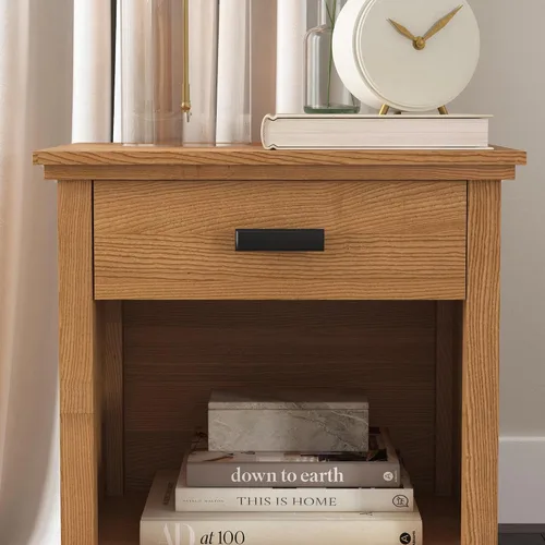 Vista 5 de Homestyles Oak Park Cama Queen y mesita de noche