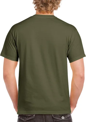 Vista 3 de Gildan - Camiseta de algodón grueso para hombre, estilo G5000, paquete múltiple
