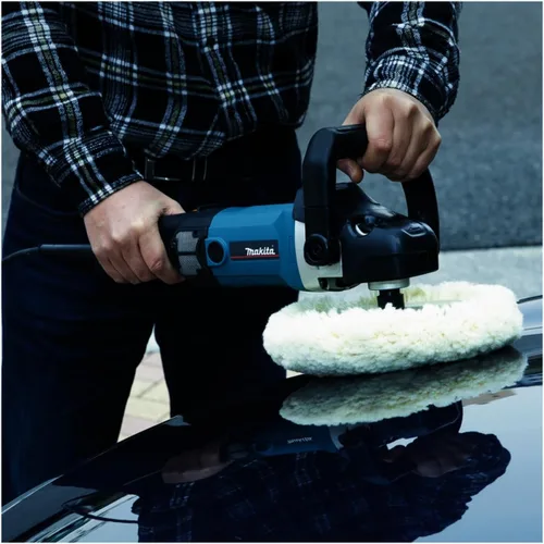 Vista 9 de Makita 9237CB Pulidora, 1,2 W, 220-240 V, Negro, 7.087 in