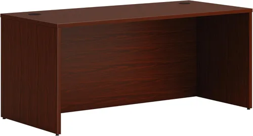 Vista 17 de HON MOD - Escritorio ejecutivo grande de 48 pulgadas para computadora, laminado de madera gruesa, mesa moderna con gestión de cables, 48 pulgadas