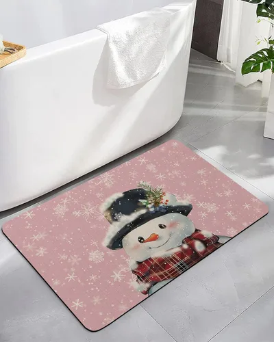 Vista 8 de Tapete de baño de otoño para bañera, tapete antideslizante de secado rápido y absorbente, tierra de diatomeas, cocina, ducha, fregadero, lavable