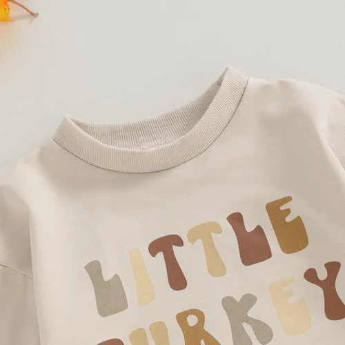 Vista 4 de FYBITBO Traje de Navidad para bebé niña y niño, sudadera de Papá Noel, enterizo, suéter para mi primera Navidad, otoño e invierno