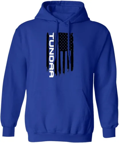 Vista 5 de Sudadera con capucha Tundra Truck TRD SR5 USA Flag para hombre