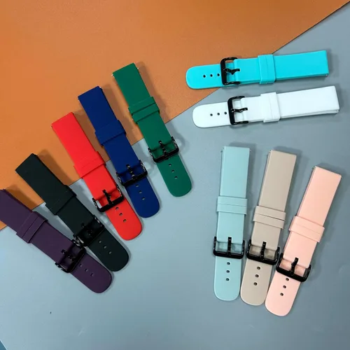 Vista 6 de RuenTech Compatible con Michael Kors Access Gen 4 MKGO/MKGO Gen 5E, correa de repuesto de silicona suave para reloj inteligente Michael Kors Access