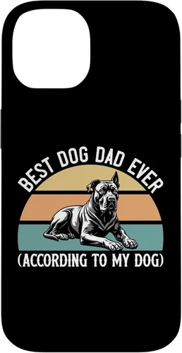 Vista 4 de Cane Corso Mastiff, Best Dog Dad Ever According to My Dog Case for iPhone 17