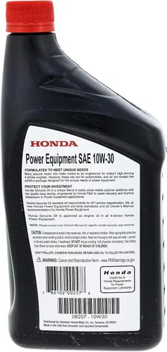 Vista 4 de HONDA ACEITE MOTOR 10W30 QT (PACK DE 2)