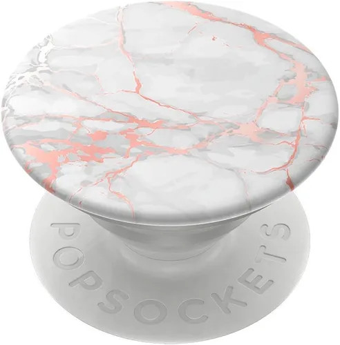 Vista 7 de PopSockets Agarre para teléfono con soporte expansible, PopGrip de mármol - Azul mármol