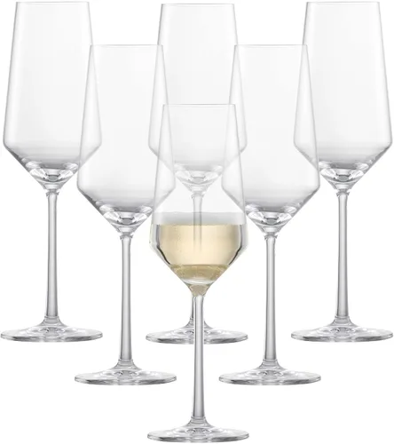Vista 16 de ZWIESEL GLAS Juego de copas de vino tinto Burdeos pura (juego de 2), copas de Burdeos para vino tinto, copas de cristal Tritan aptas
