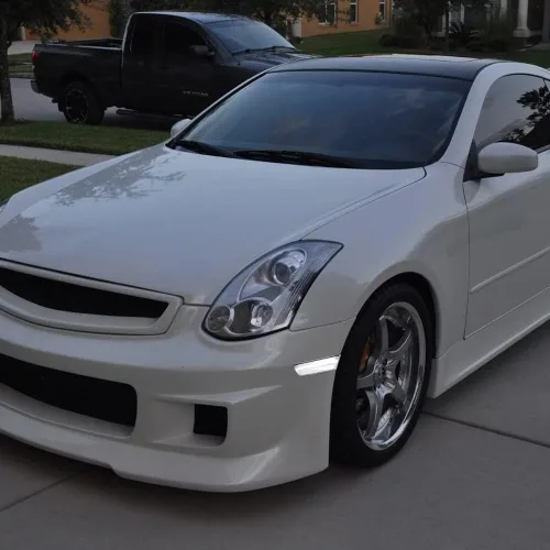 Vista 3 de luces direccionales laterales LED compatibles con G35 2D Coupé 2003-2007 / para Skyline V35 Coupé 2002-2007, lámparas de luces direccionales Luces