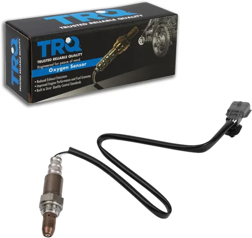 Vista 118 de TRQ Sensor de Oxígeno O2 de 4 Hilos de Banda Estrecha Compatible con VW Atlas 2.0L 2018-21, VW GTI 2.0L 2016-18, Audi A3 Quattro 2.0L 2015-18, VW