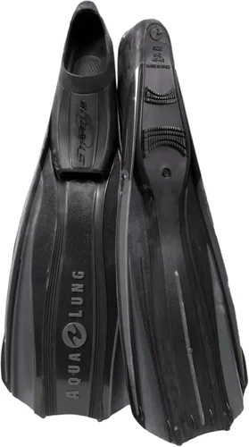 Vista 2 de Aqualung Stratos 3 aletas de buceo Aletas de buceo ligeras y duraderas para agua tibia con hoja de tecnopolímero elástico de 4 canales, punto
