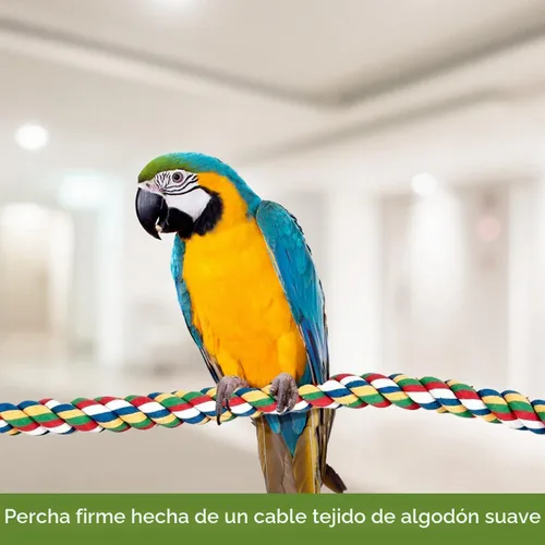 Vista 2 de Percha para pájaros de Booda, 32", Colors Vary