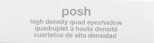 Vista 9 de TIGI Cosmetics - Sombra de ojos cuádruple de alta densidad, Posh, 0.32 onzas